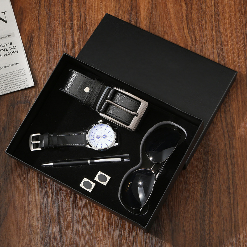 Jewelry Or Watches - Horlogeset zakelijk Vaderdag, horloge, zonnebril, riem,