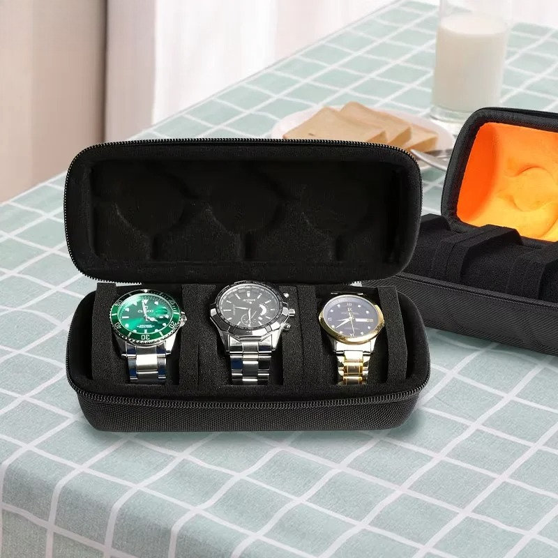 Jewelry Box That Holds Watches - Reiskoffer voor horloge met 3 vakken