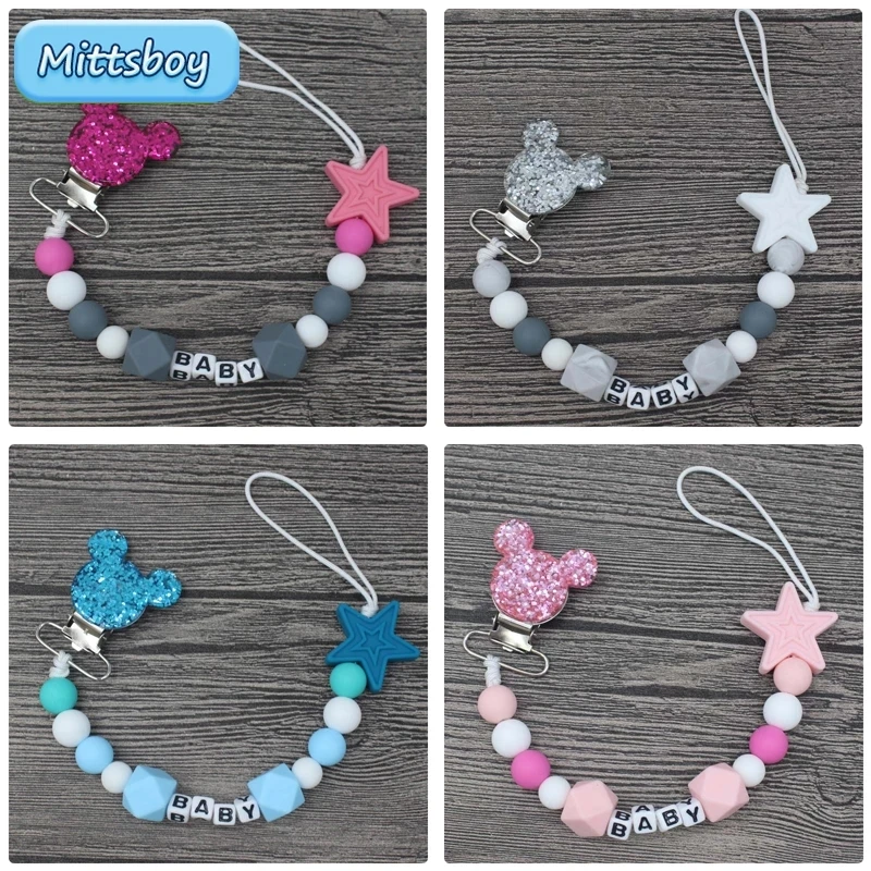 Engraved Name Necklace - NIEUWE gepersonaliseerde naam baby bijtring armband