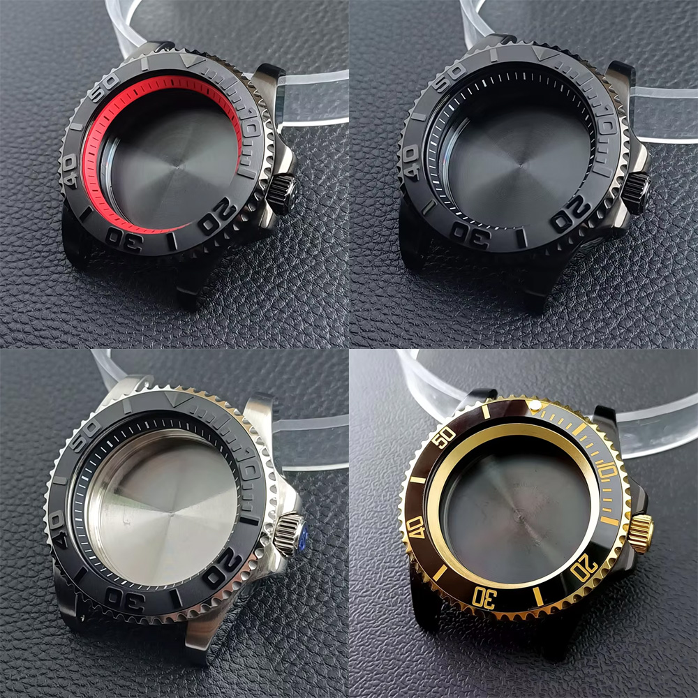 Jewelry Box That Holds Watches - NH35 Hoogwaardige 40,5 mm zilverachtig/zwart GMT