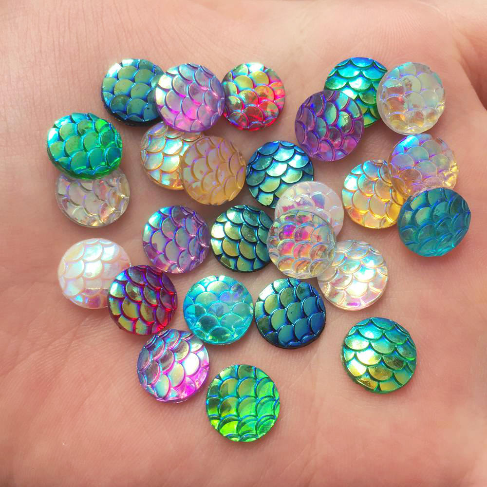 Paradise Jewelry & Watches Llc - Glanzend 100 Stuks AB Hars 10mm