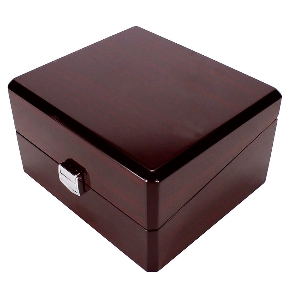 Jewelry Or Watches - Decoratieve opbergdoos van zwart hout, horloge-organizer,