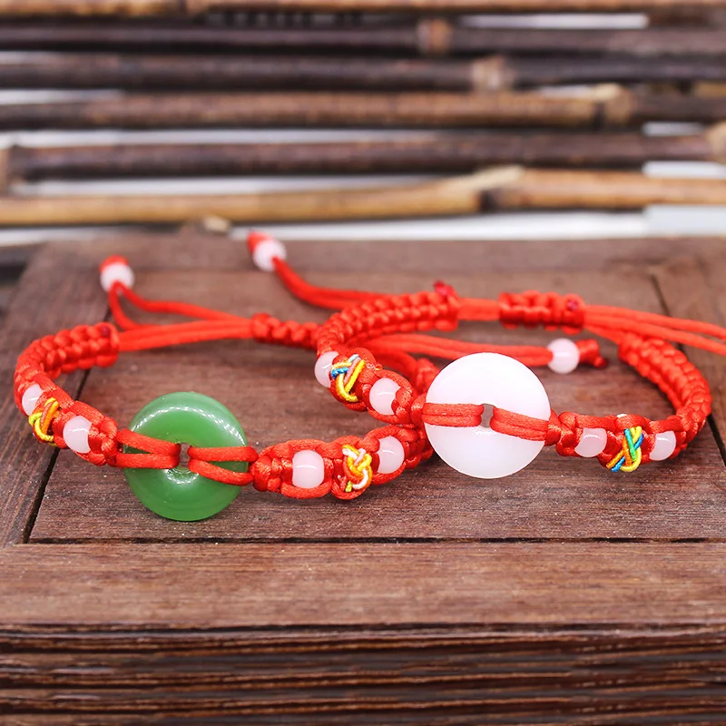 Echte Jade Donut Armband Natuu - Jewelry & Watches Sp Z Oo Opinie recensie en prijs
