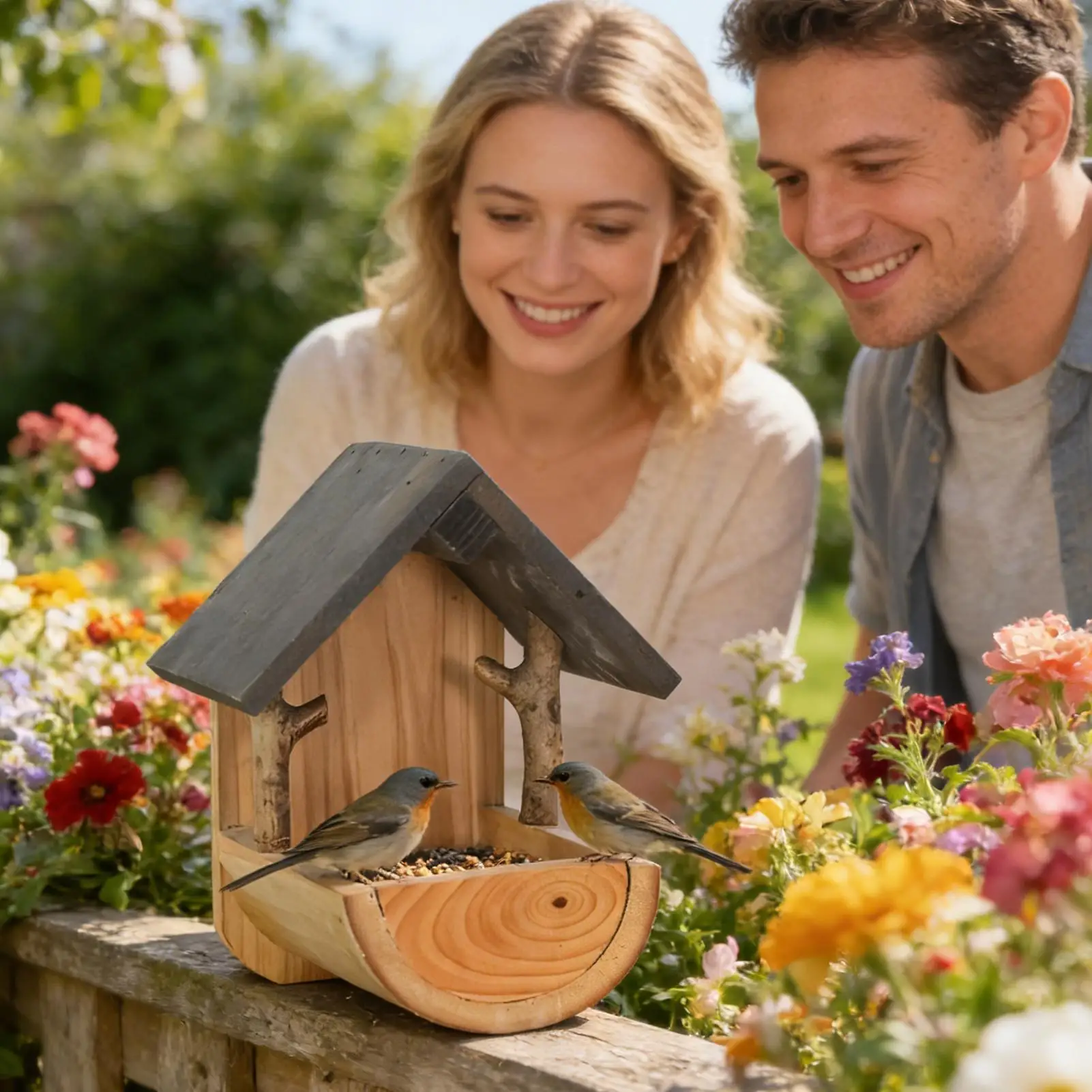 Wandmontage houten vogelvoeder - Watches & Jewelry Lvmh recensie en prijs