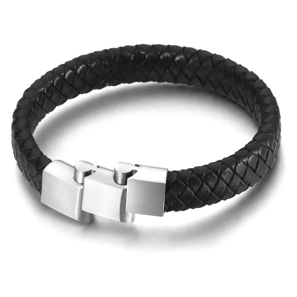 Uitgebreide roestvrijstalen sl - Leather Bracelet recensie en prijs