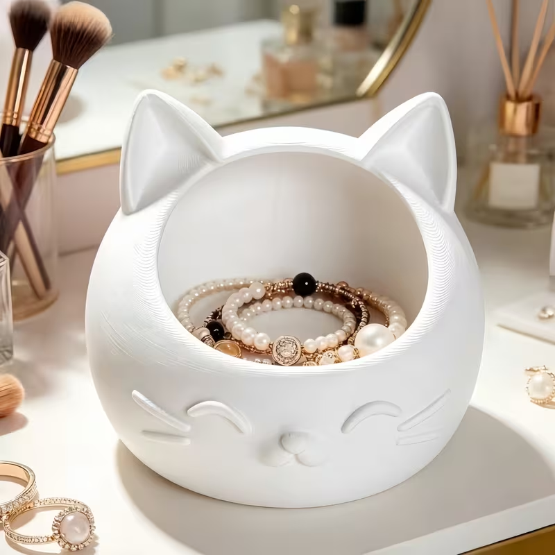 Mini Cartoon Katvormige Opberg - Jewelry Box That Holds Watches recensie en prijs