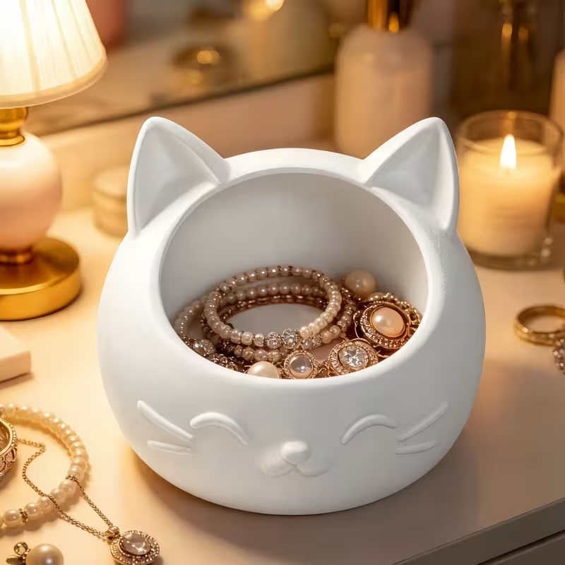 Mini Cartoon Katvormige Opberg - Jewelry Box That Holds Watches recensie en prijs