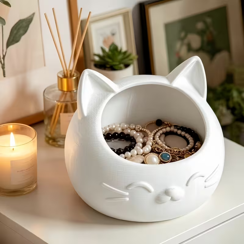 Mini Cartoon Katvormige Opberg - Jewelry Box That Holds Watches recensie en prijs