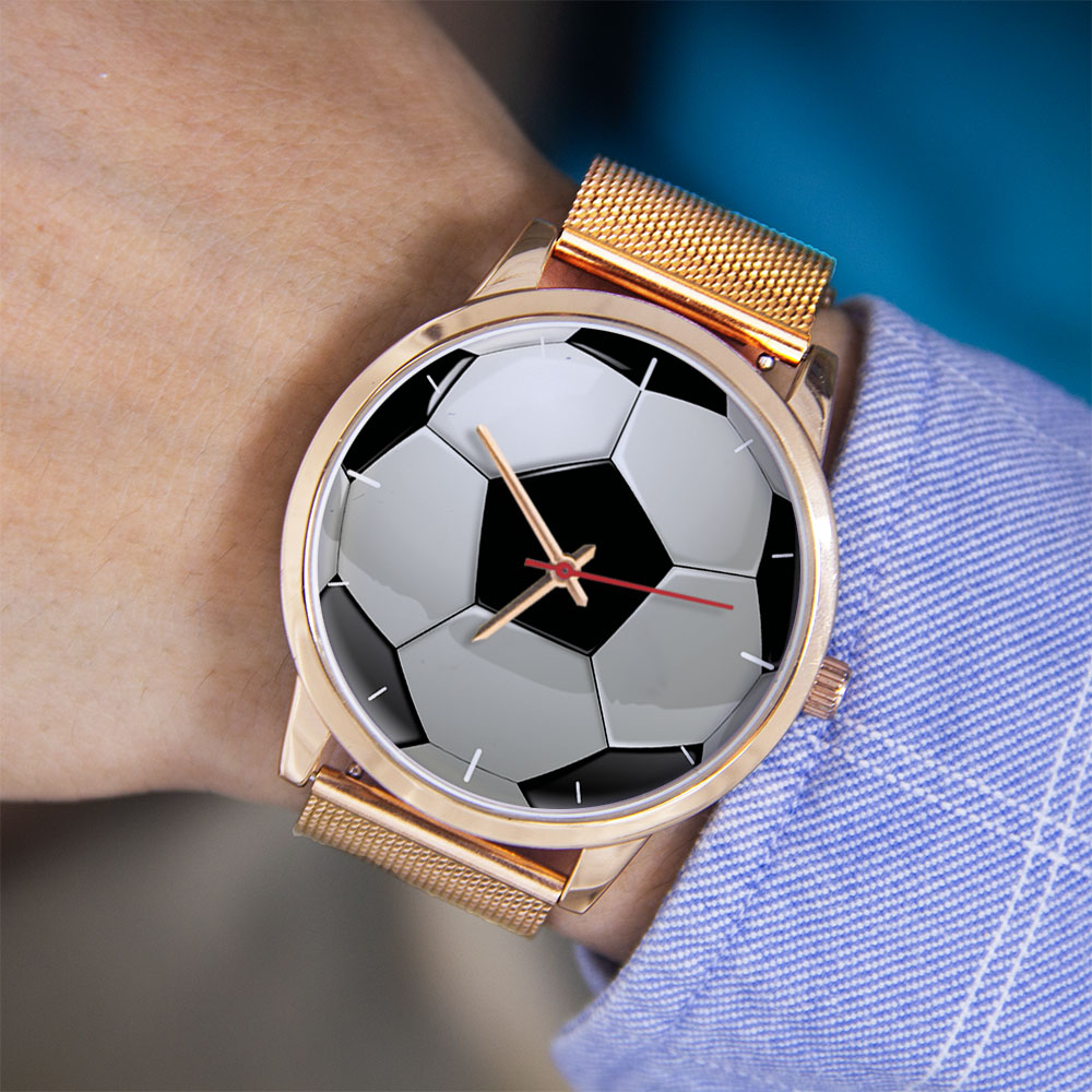 Voetbal Voetbal Ontwerp Fans Z - Jewelry Watches Silver recensie en prijs