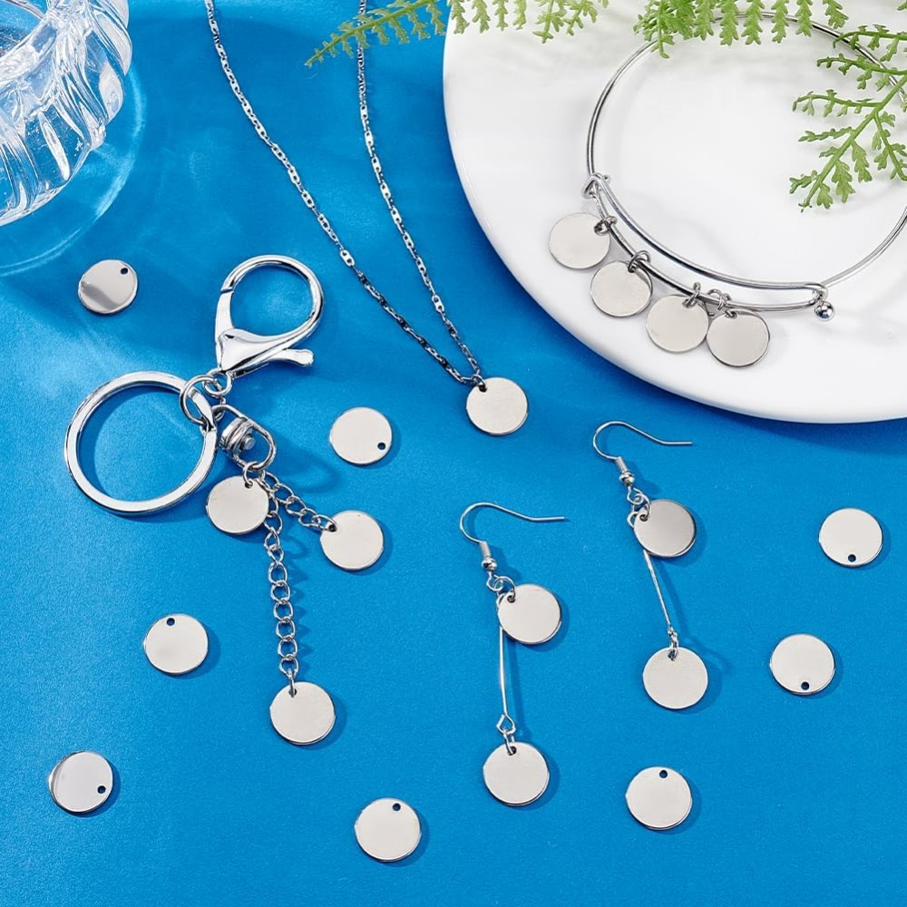 100 stuks 12mm 304 roestvrij s - Engraved Name Necklace recensie en prijs
