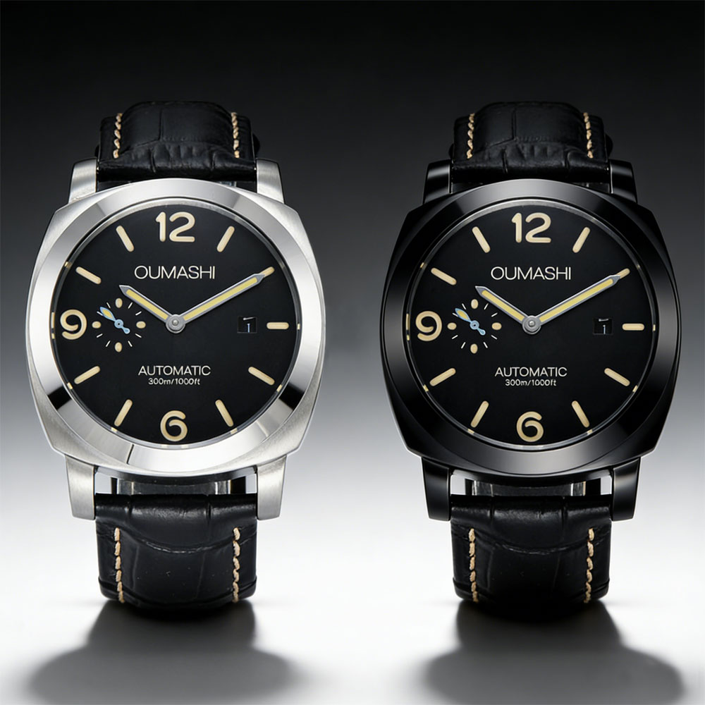 44 mm herenhorloge Seagull ST2 - Leather Bracelet recensie en prijs