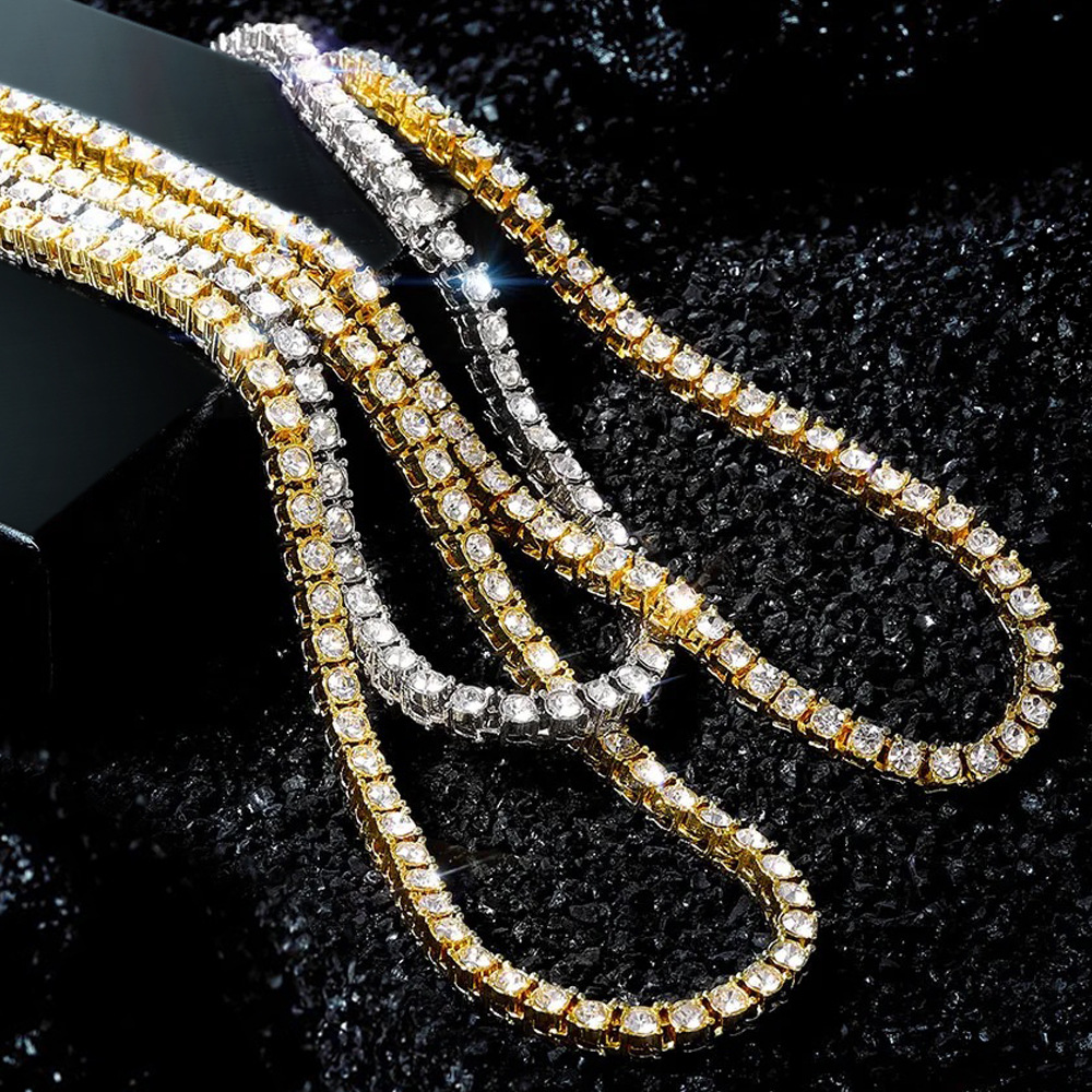 Iced Out Tennis Ketting Halske - Tennis Bracelet Cubic recensie en prijs