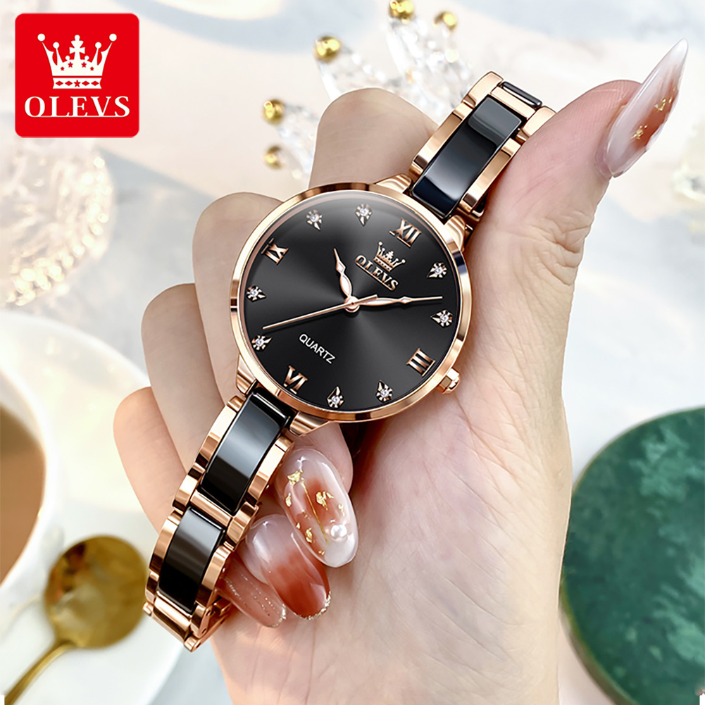 OLEVS 5872 Vrouwen Horloges Qu - Jewelry Bracelet Watches recensie en prijs
