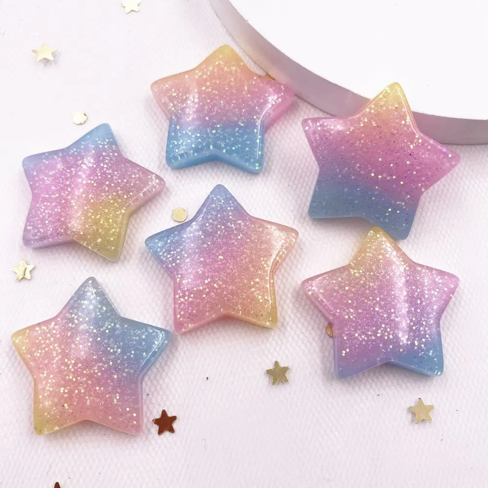 10PCS Glitter Kawaii Hars Kleu - Paradise Jewelry & Watches Llc recensie en prijs