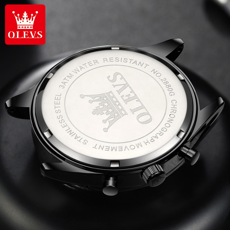 OLEVS 2880 Casual Herenhorloge - Leather Bracelet recensie en prijs