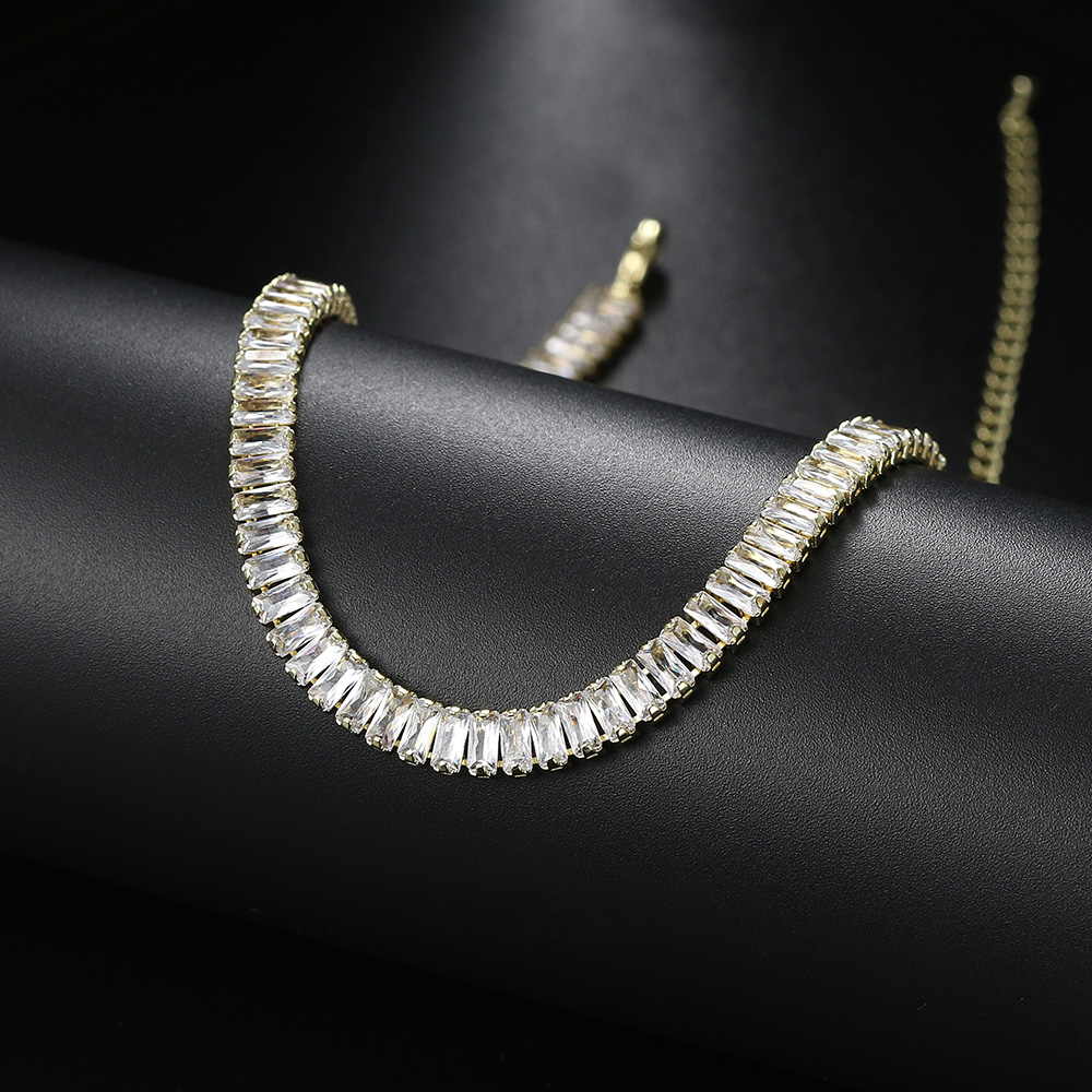 Trendy Tennis Cz Choker Kettin - Tennis Bracelet Cubic recensie en prijs
