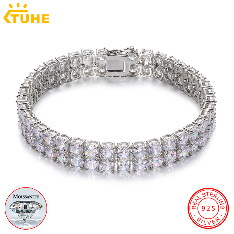 TUHE Unisex ijs-uitgevoerde Mo - Tennis Bracelet Cubic recensie en prijs