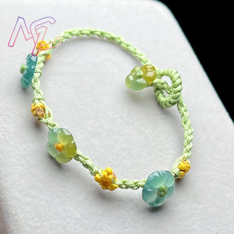 Myanmar Jadeïet Bloem Armband  - Jewelry & Watches Sp Z Oo Opinie recensie en prijs