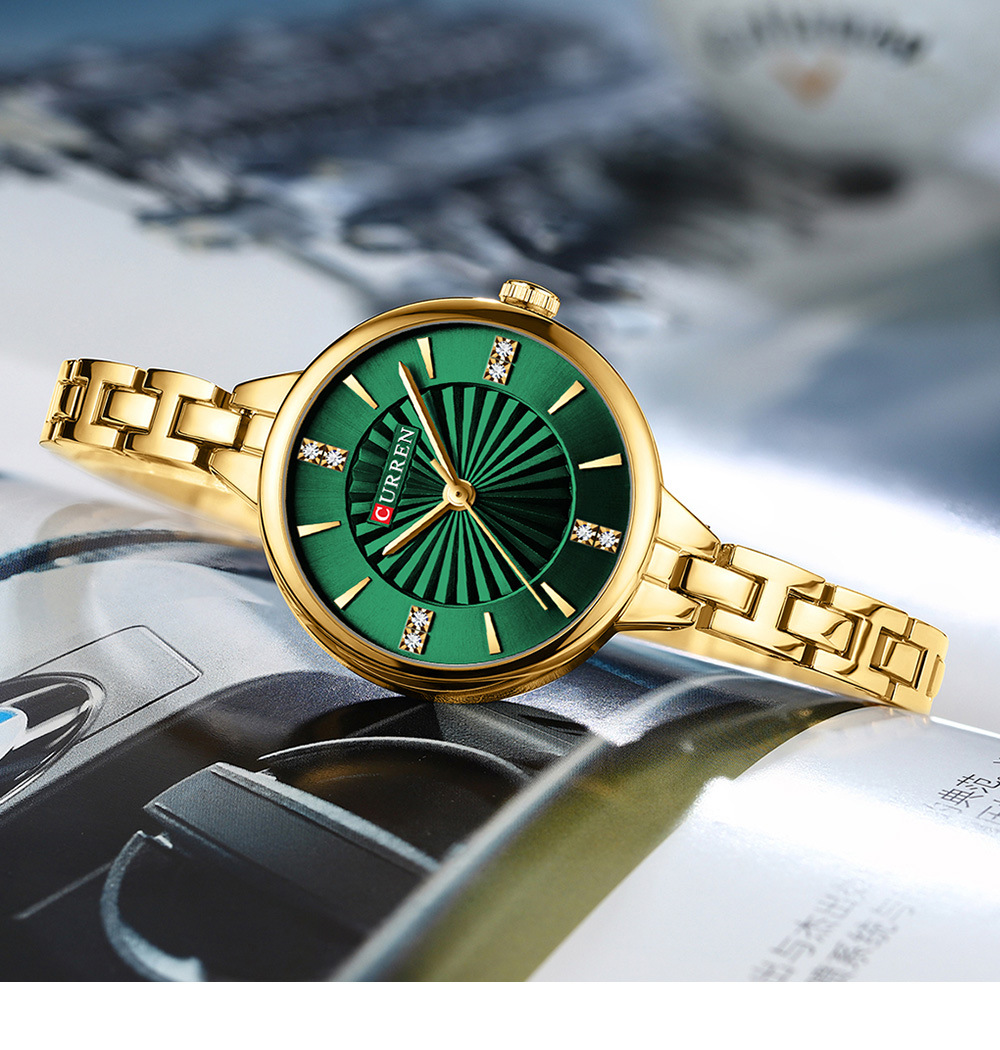 CURREN 9097 Topmerk dames quar - Jewelry Watches Silver recensie en prijs
