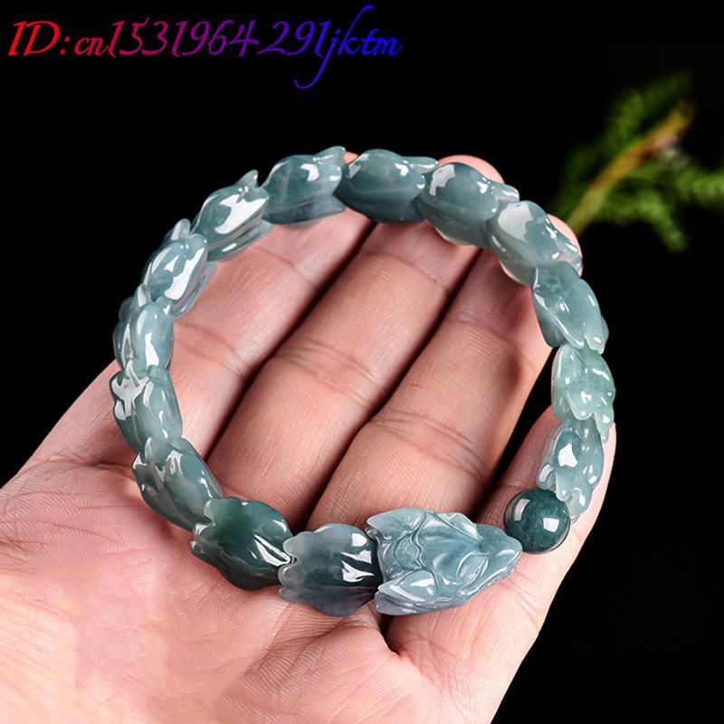 Blauwe Birmese Jadeïet Draak A - Jewelry & Watches Sp Z Oo Opinie recensie en prijs