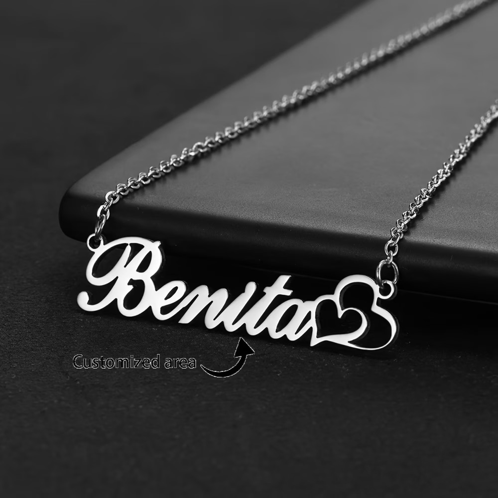Gepersonaliseerde dubbele hart - Engraved Name Necklace recensie en prijs