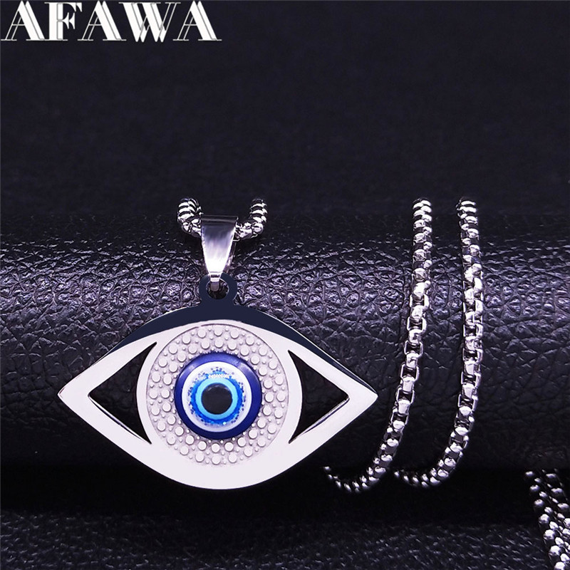 Islam Hamsa Evil Blue Eye kett - Jewelry & Watches Sp Z Oo Opinie recensie en prijs