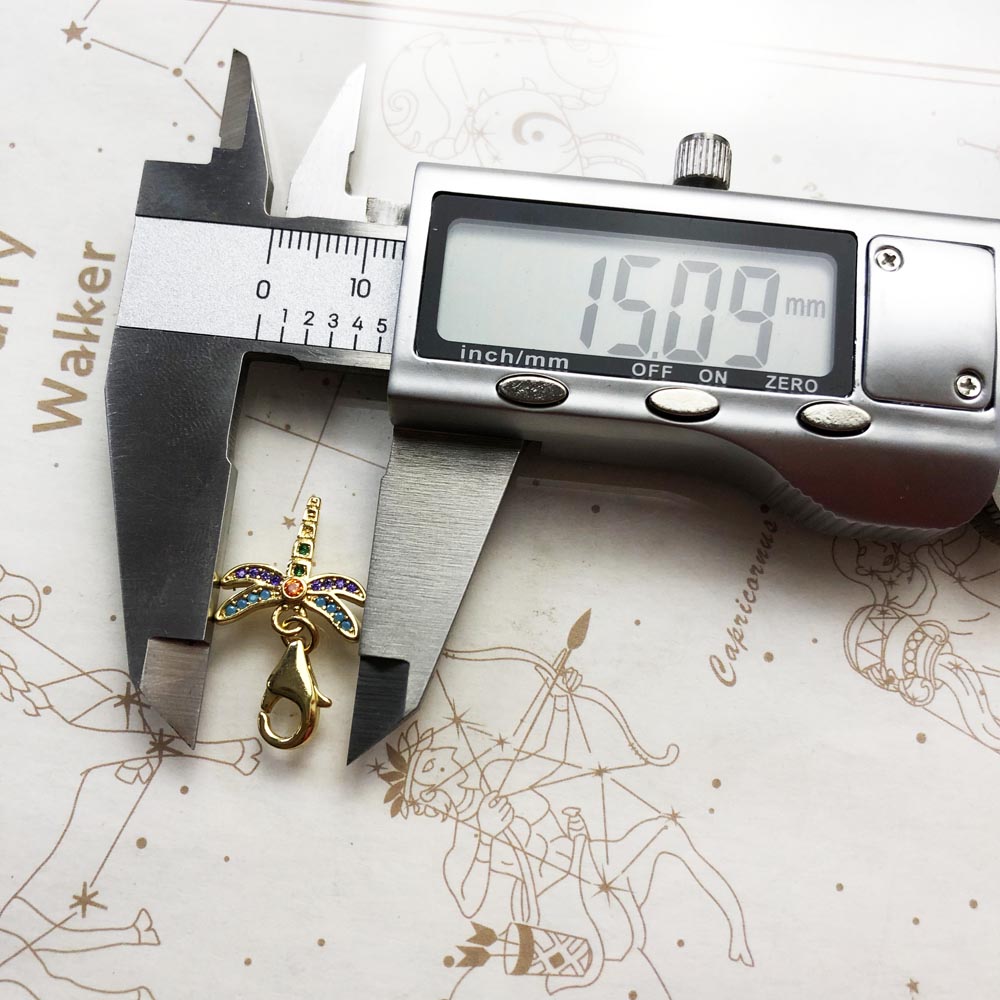 Dragonfly Charm Hanger Herfst  - Paradise Jewelry & Watches Llc Photos recensie en prijs