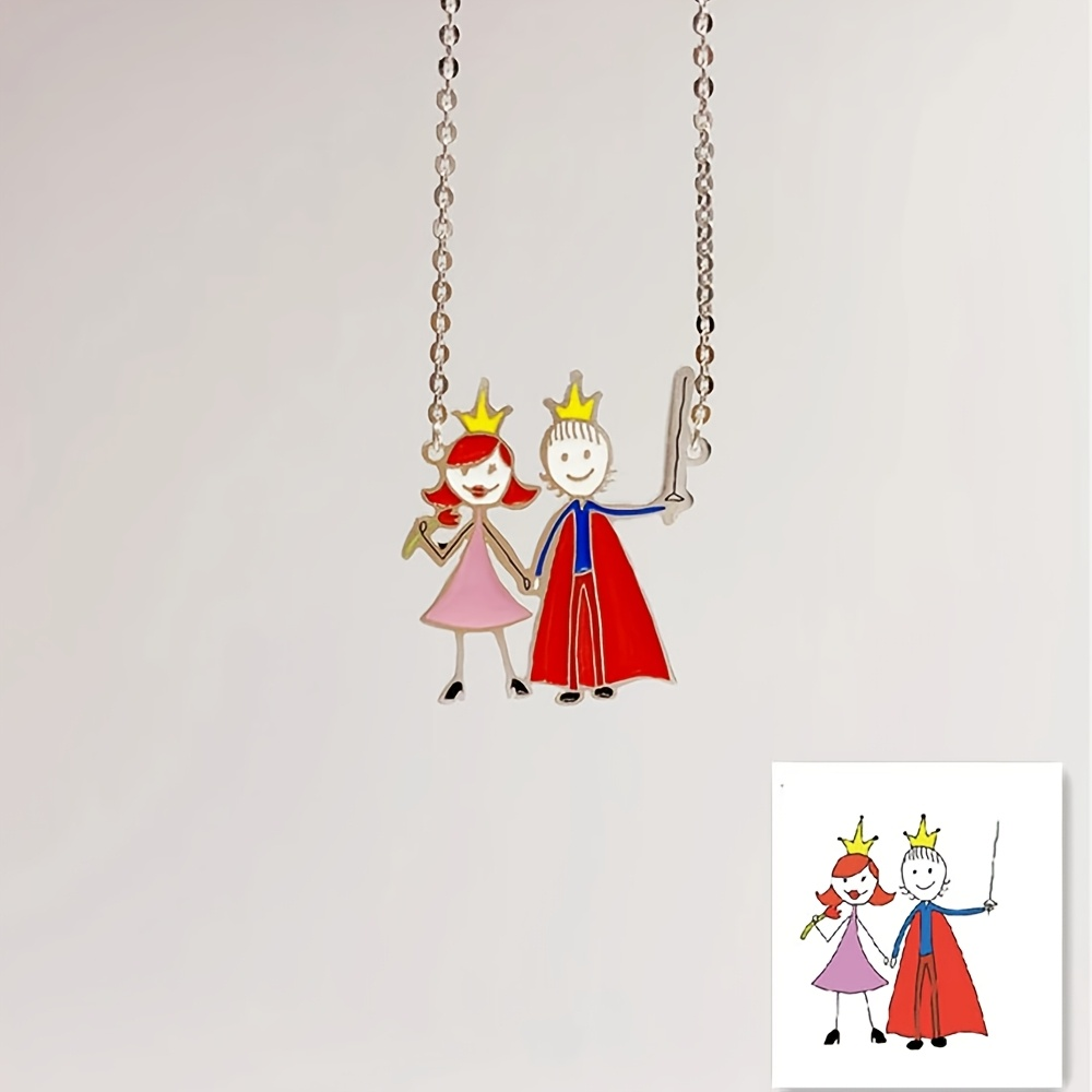 Op maat gemaakte emaille hange - Engraved Name Necklace recensie en prijs