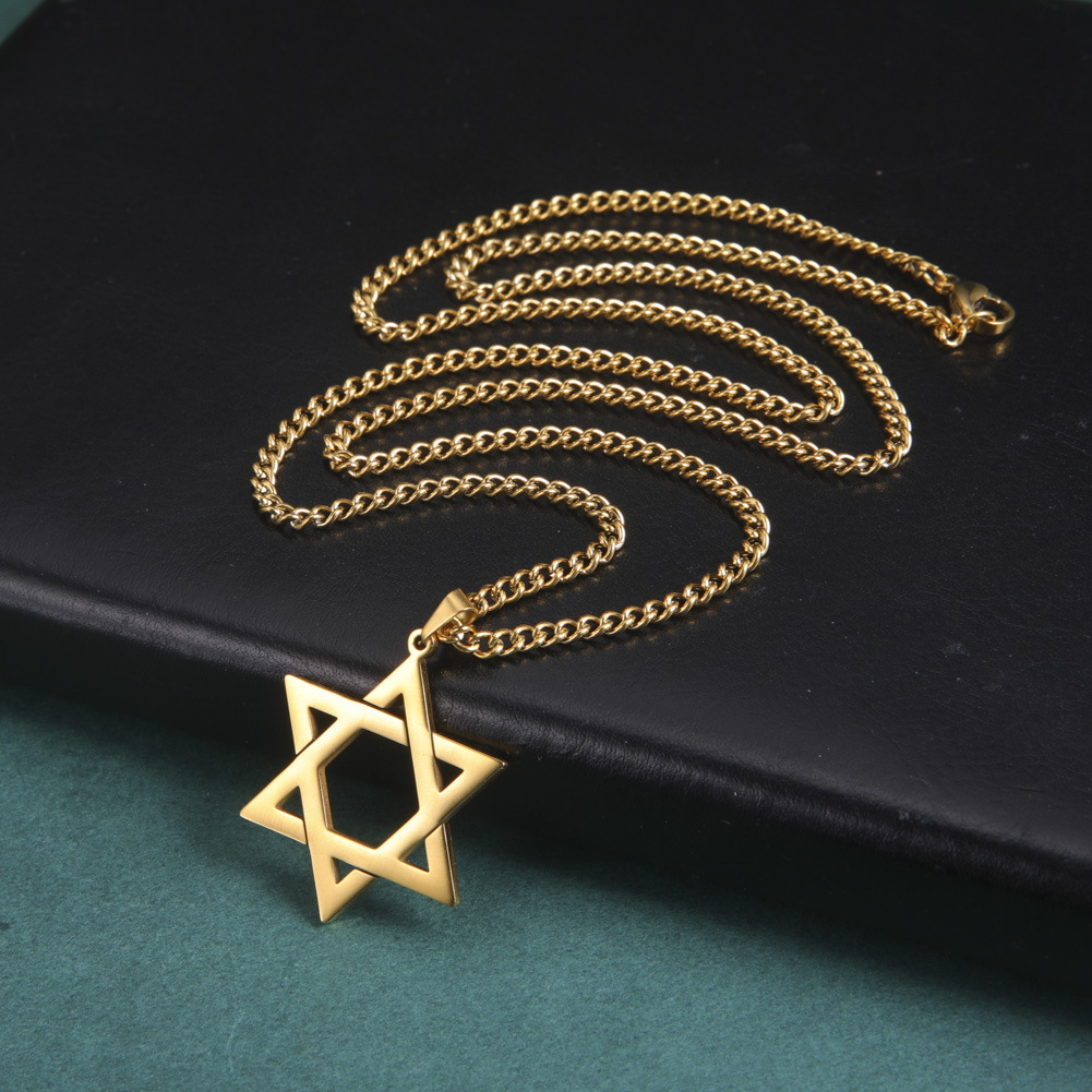 Roestvrijstalen Davidster hang - Jewelry & Watches Sp Z Oo Opinie recensie en prijs