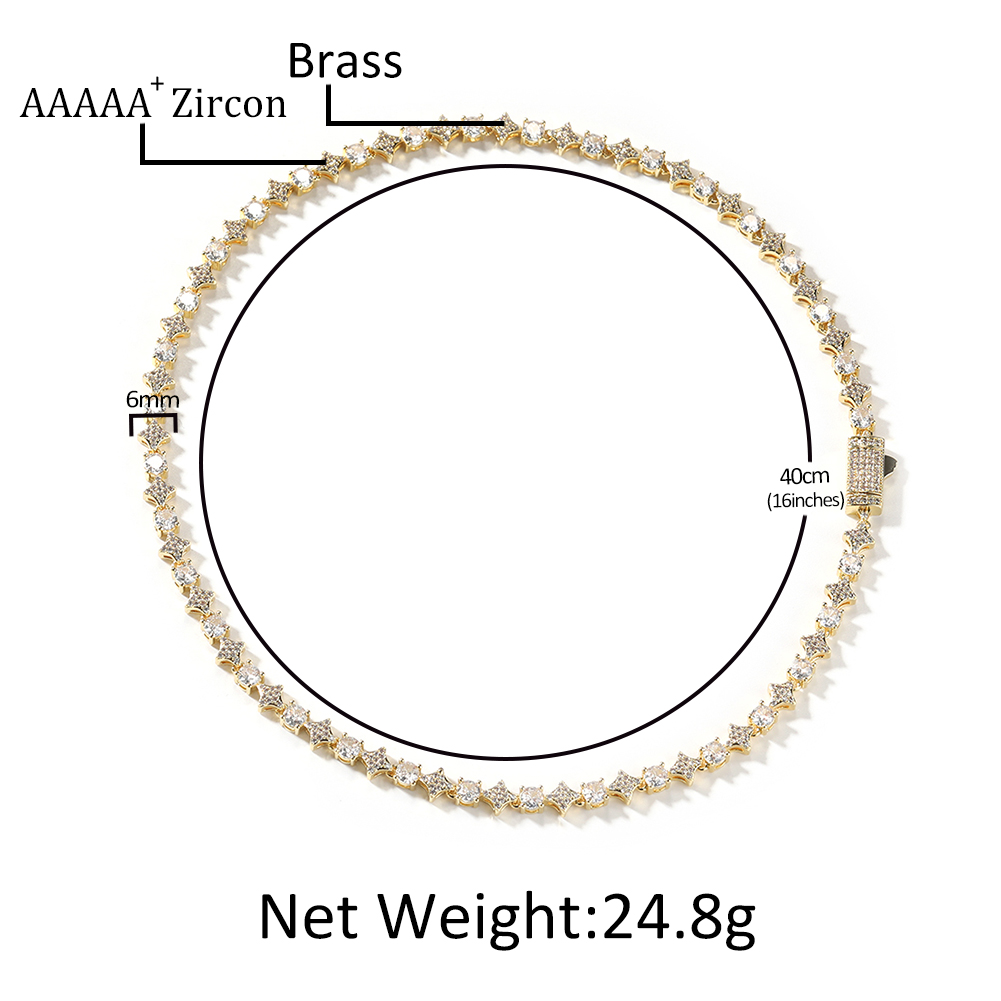 TBTK Gemengde Sprkling Vierhoe - Tennis Bracelet Cubic recensie en prijs