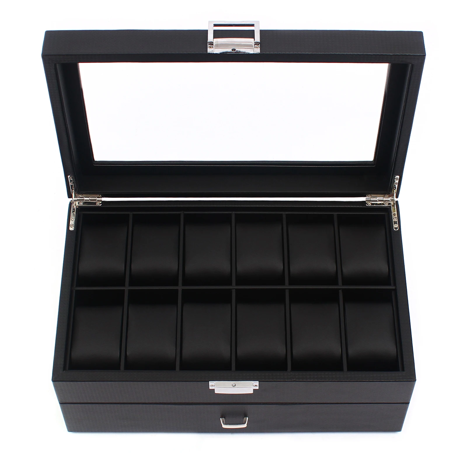 NIEUW 2-laags 24-compartimente - Jewelry Box That Holds Watches recensie en prijs